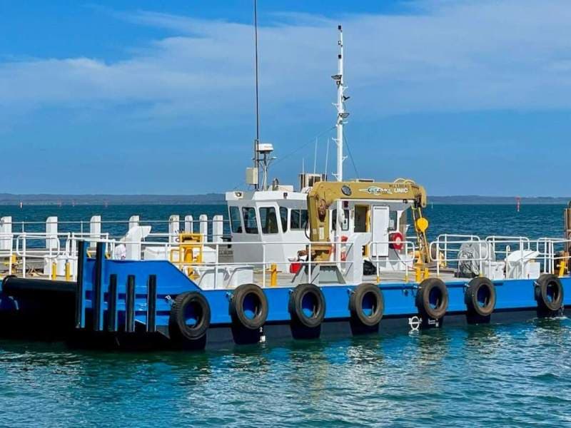 18m Multicat Steel Work Barge